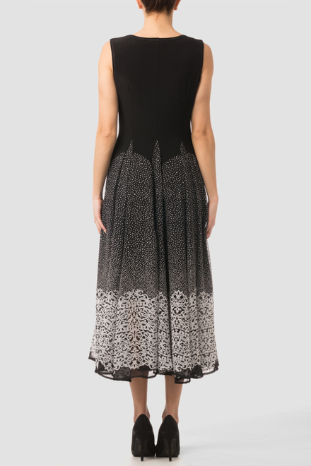 Joseph Ribkoff dress style 162824. Black/white. 4