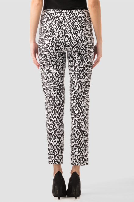Joseph Ribkoff pantalon style 162836. Noir/blanc. 2