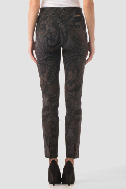 Joseph Ribkoff pantalon style 163786. Noir/brun. 2