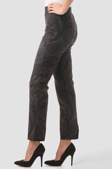Joseph Ribkoff pant style 163786. Black/brown. 3
