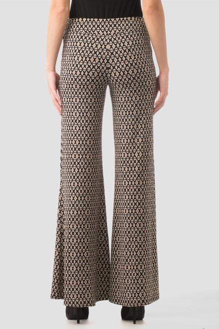 Joseph Ribkoff pantalon style 163744. Noir/tan. 2