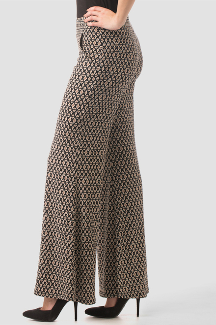Joseph Ribkoff pantalon style 163744. Noir/tan. 3