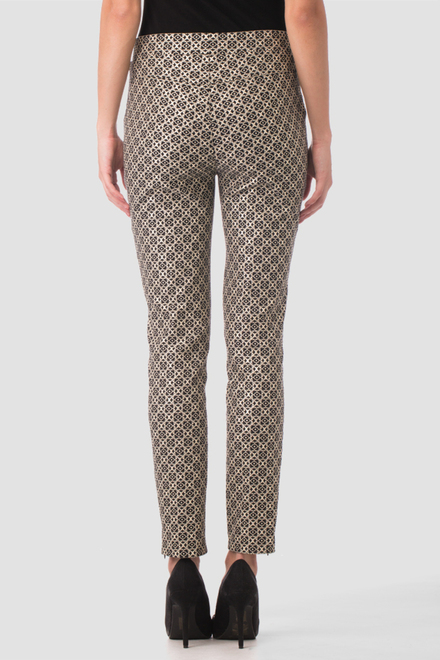 Joseph Ribkoff pantalon style 164757. Noir/or. 2