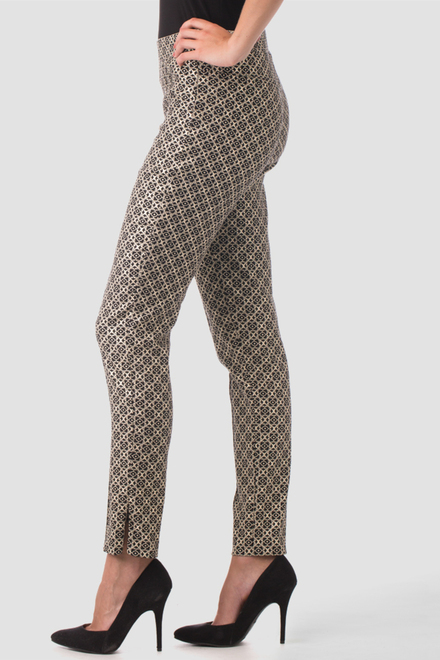 Joseph Ribkoff pantalon style 164757. Noir/or. 3