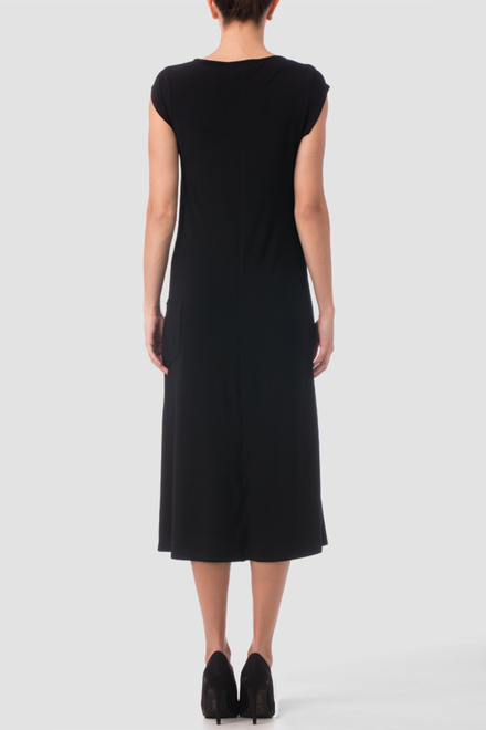 Joseph Ribkoff dress style 163010. Black. 4
