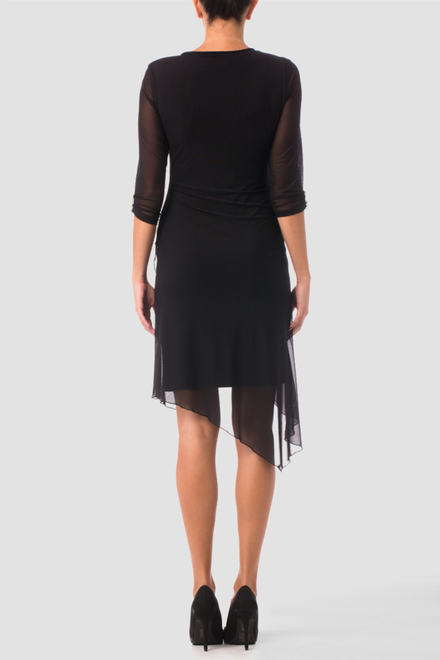 Joseph Ribkoff dress style 163183. Black/black. 2