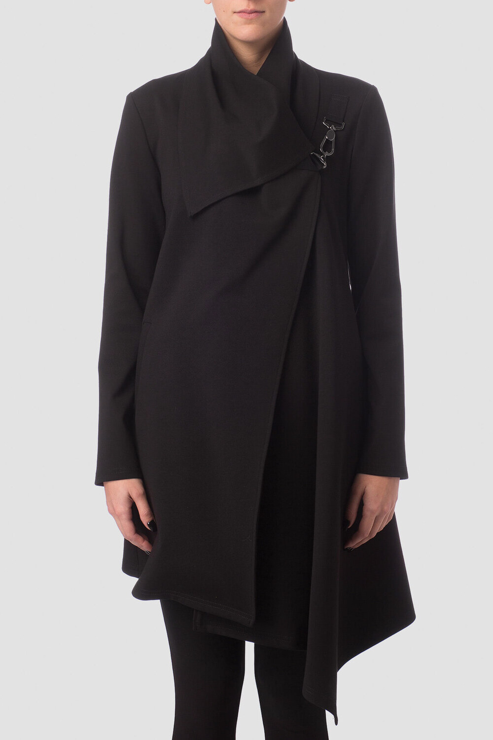 Joseph Ribkoff coat style 163313. Black
