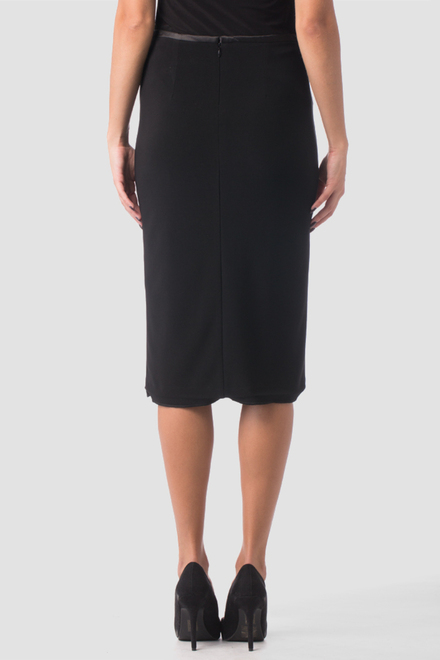 Joseph Ribkoff skirt style 163432. Black/black. 2